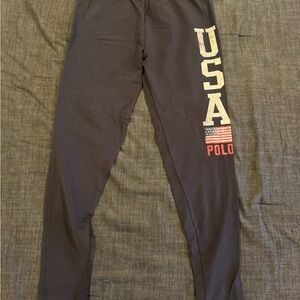 VTG 90’s Polo Sport Ralph Lauren Black USA Joggers